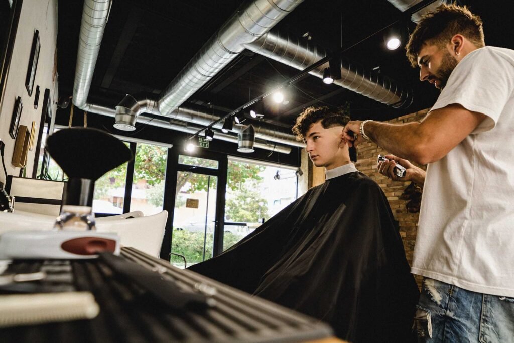 Corte de pelo moderno