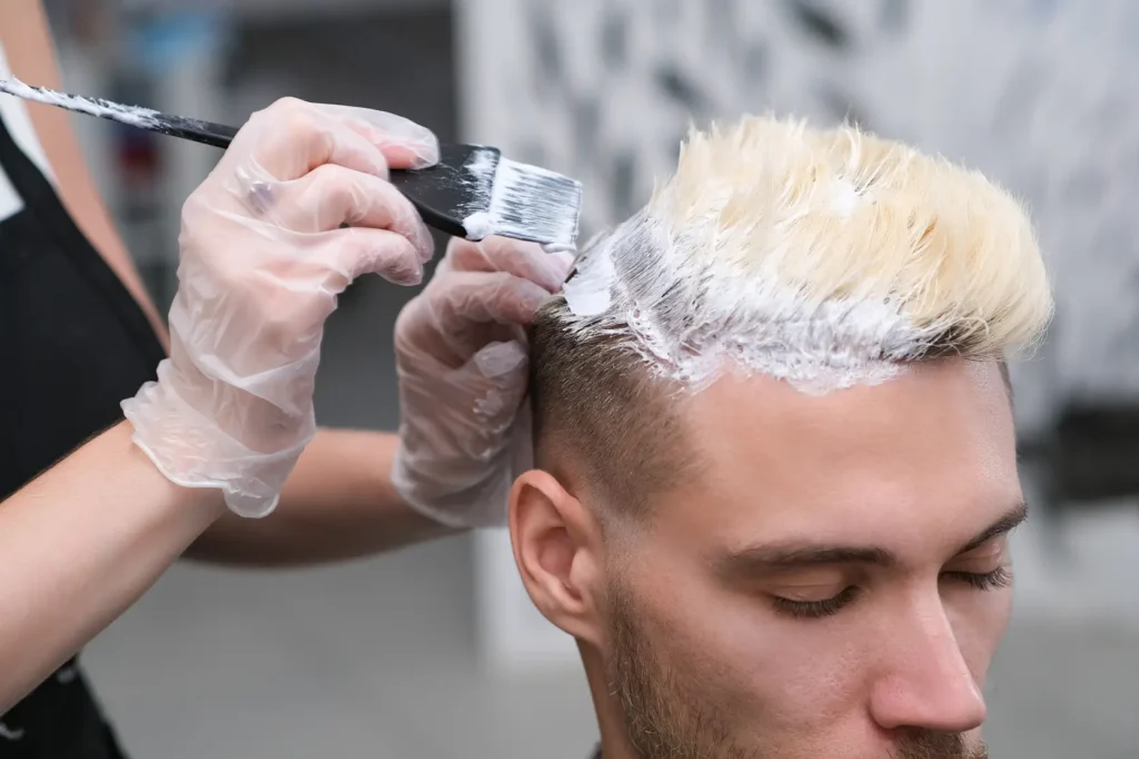 Teñido de cabello